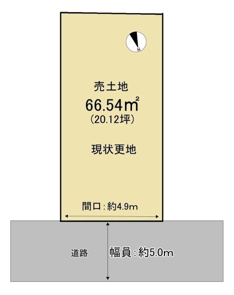 向日市上植野町馬立の土地