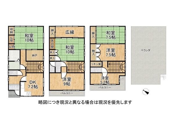 奈良市富雄元町２丁目　中古一戸建て