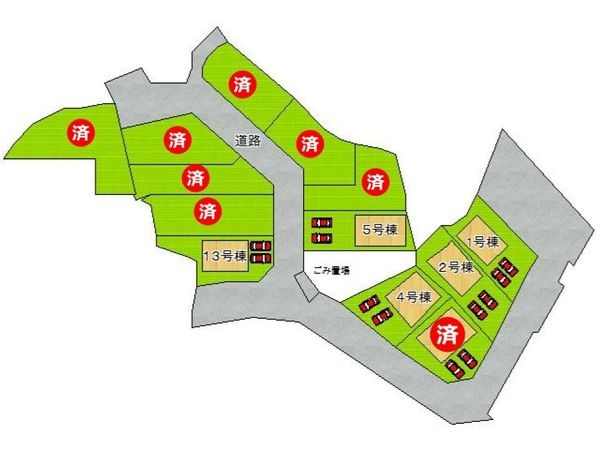生駒市緑ケ丘　新築一戸建て　第１　１３号棟