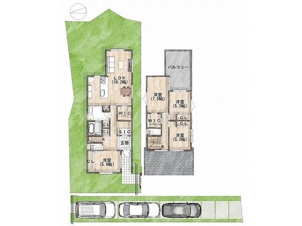 大和郡山市冠山町　新築一戸建て　１１号地
