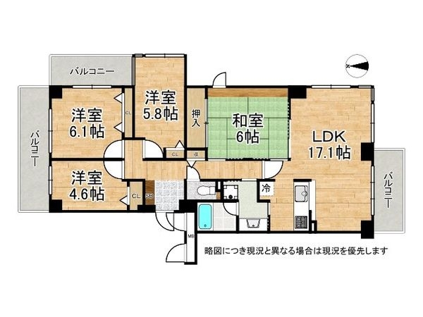 ローレルスクエア登美ヶ丘第1期6番館　中古マンション