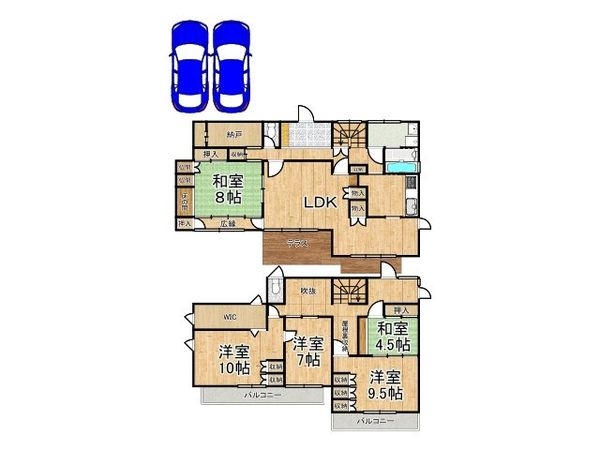 奈良市学園大和町３丁目　中古一戸建て