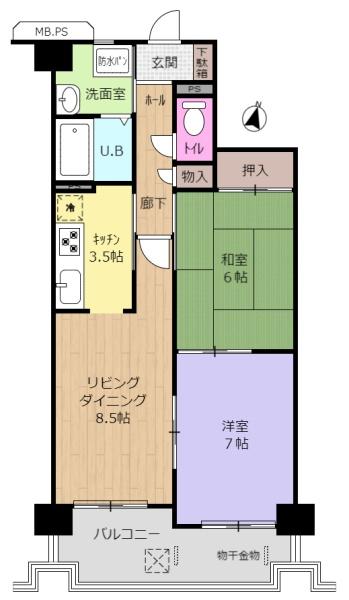 中古マンション　朝日プラザシェモア不動前