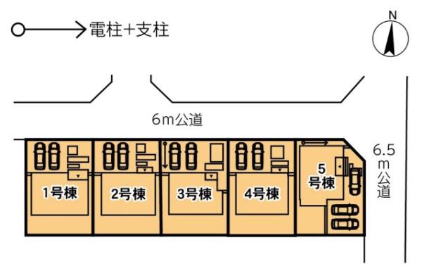 新築　リーブルガーデン　鹿沼市栄町第2　3号棟(全5棟)