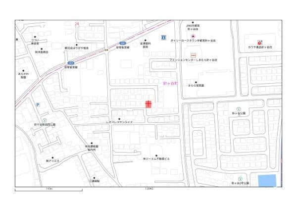 宇都宮市針ヶ谷町の土地