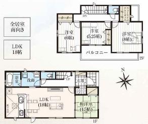 建築条件付売地　宇都宮市　東町2期　2区画（全2区画）