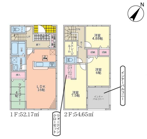 新築　リーブルガーデン　鹿沼市　玉田町第3　１号棟（全3棟）