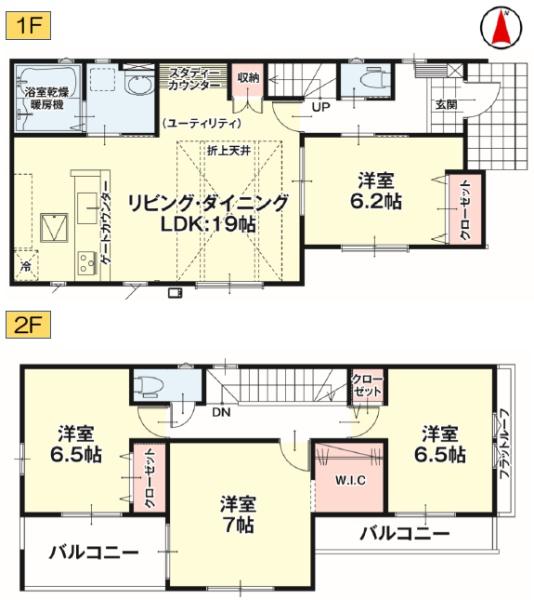 新築　プリズマ　河内郡上三川町24期　3号棟（全4棟）