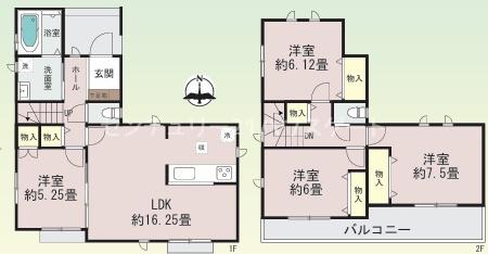 新築　ハートフルタウン　宇都宮市越戸１丁目　１号棟