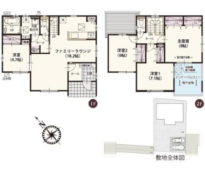 新築　ワイウッドコート宇都宮市石井町第４期　３号棟