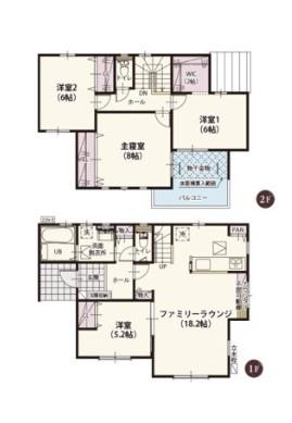 新築　ワイウッドコート宇都宮市野沢町第１期　３号棟