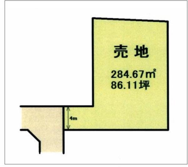土地　宇都宮市越戸１丁目