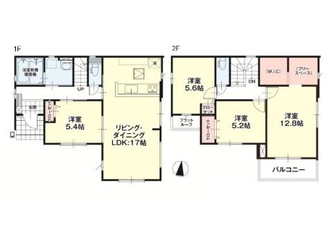 新築　Erde　宇都宮市清原台９期　全２棟　2号棟
