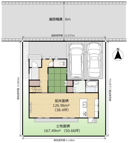 中古戸建　宇都宮市鶴田町