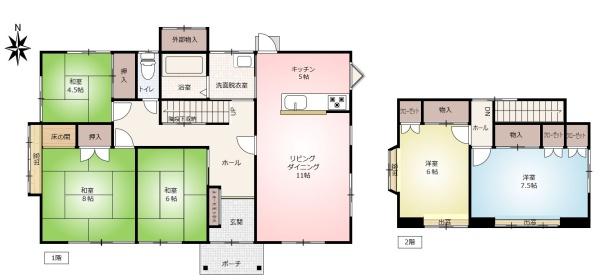 中古戸建　宇都宮市上田町