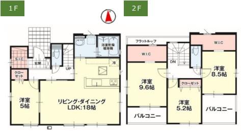 新築　Erde　河内郡上三川町２５期　２号棟（全４棟）