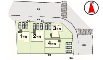 新築　Erde　河内郡上三川町２５期　２号棟（全４棟）