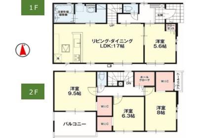 新築　Erde　河内郡上三川町２５期　４号棟（全４棟）