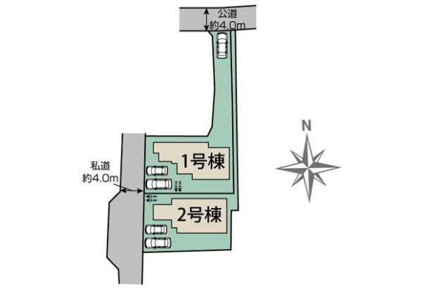新築ブルーミングガーデン宇都宮市鶴田町2期2号棟