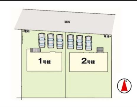 新築Erde真岡市下高間木2期2号棟（全2棟）