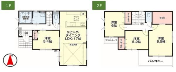 新築　Erde　下野市石橋　８期　全４棟　２号棟