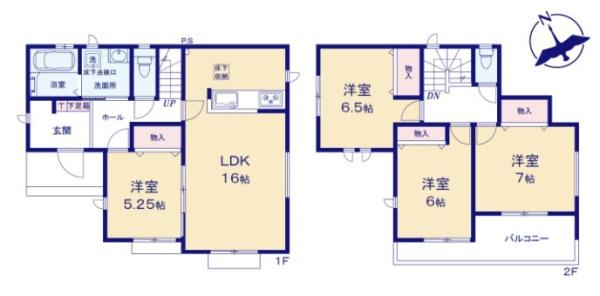 新築ハートフルタウン鹿沼市緑町2期C棟（全5棟）