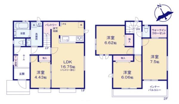 新築ハートフルタウン鹿沼市緑町2期E棟（全5棟）
