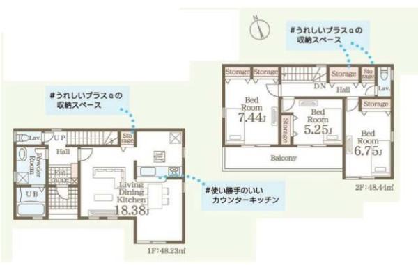 新築　リーブルガーデン宇都宮西川田町　第14　1号棟　全2棟
