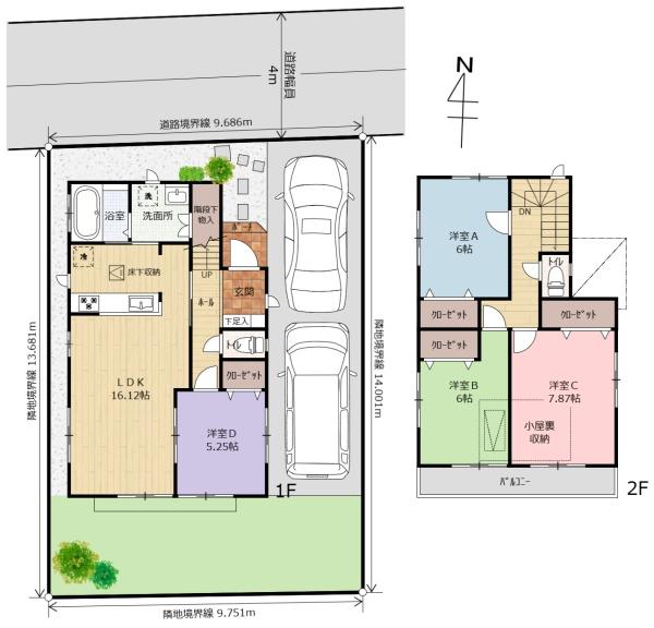 宇都宮市越戸３丁目の中古一戸建て
