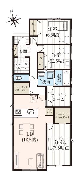 新築　グラファーレ　宇都宮市西原町２期２区画　（全２区画）