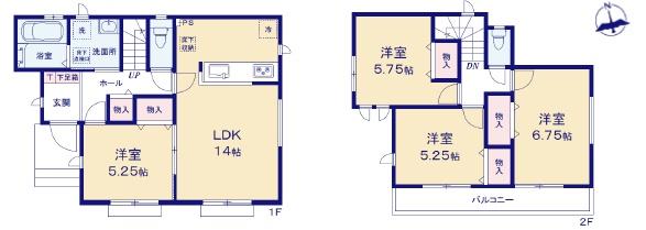 新築　ハートフルタウン宇都宮市鶴田町453番A号棟