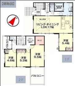 新築リガーレ真岡市亀山22期1号棟