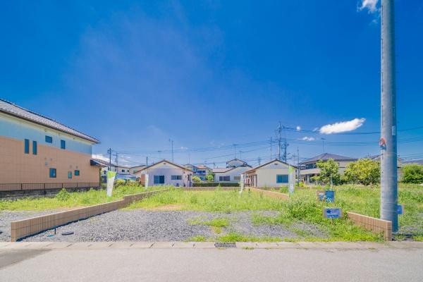 建築条件付き　土地　真岡市長田５丁目４区画　（全５区画）