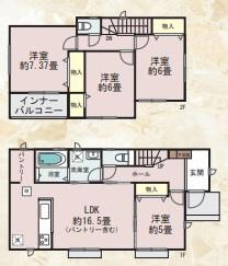 新築　南大道り三丁目1期　A号棟（全5棟）