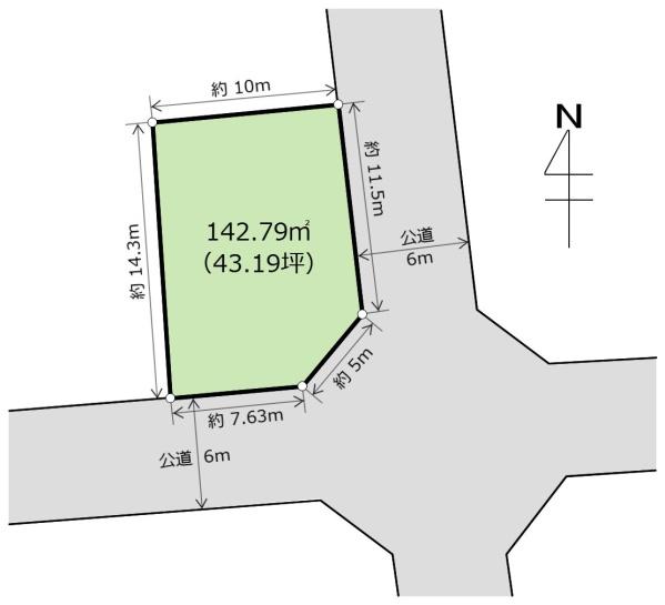 土地　鶴田３丁目