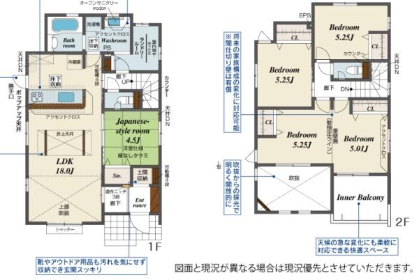 新築　ブルーミングガーデン宇都宮市戸祭２丁目　３号棟