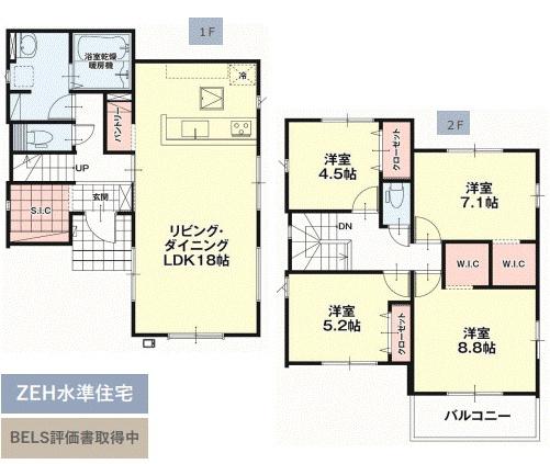新築　リガーレ　下都賀郡壬生町41期　１号棟（全2棟）