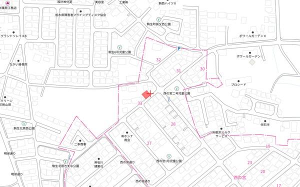 宇都宮市西の宮２丁目の売土地