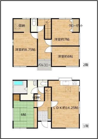 宇都宮市下岡本町の中古一戸建て