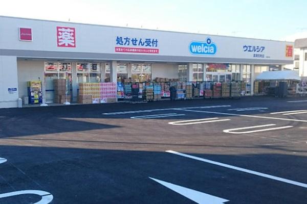 真岡市小林の土地(ウエルシア真岡荒町店)