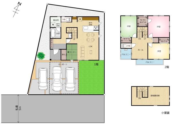 宇都宮市江曽島４丁目の中古一戸建て