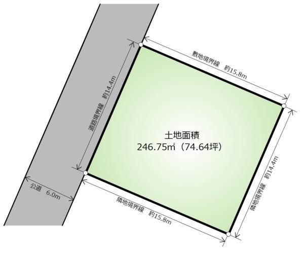 土地　宇都宮市下岡本町