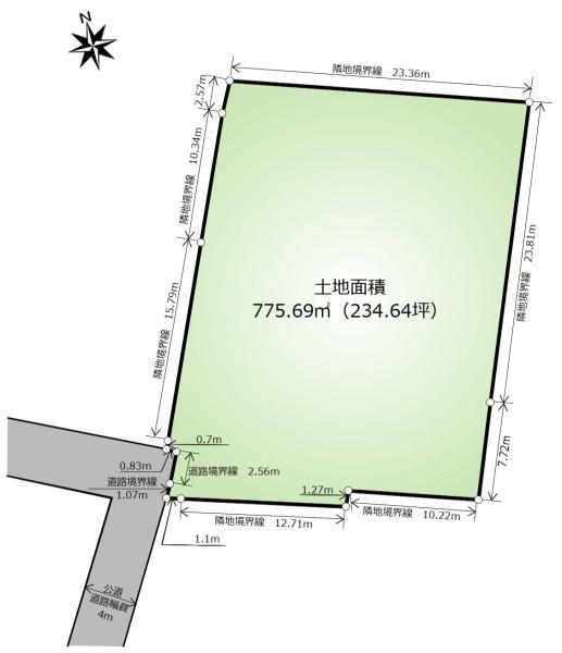 土地　宇都宮市西川田本町4丁目
