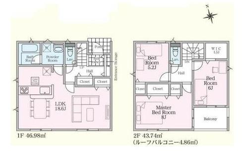 新築クレイドルガーデン宇都宮市中岡本町第10　2号棟全2棟）