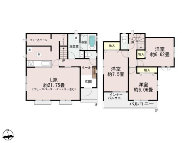 新築ハートフルタウン　宇都宮市中一の沢町1丁目157番B号棟