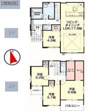 新築　リガーレ宇都宮市針ヶ谷８期　１号棟