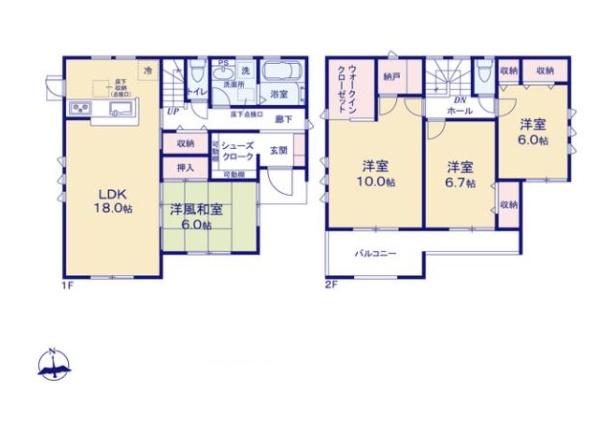 新築　リーブルガーデン宇都宮鶴田町第23　１号棟