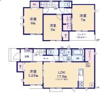 新築　ハートフルタウン岩曽町1428　A号棟（全2棟）