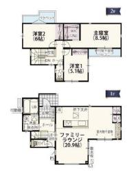 新築　ワイウッドコート宇都宮市日の出第１期１号棟（全５棟）