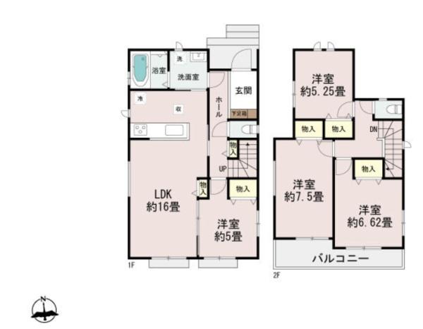 新築　ハートフルタウン御幸本町４８７２番　A号棟（全２棟）